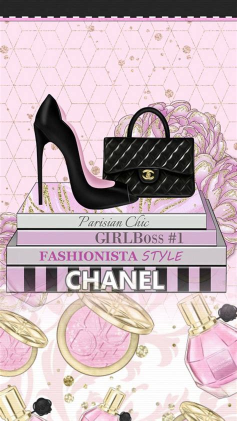 pink chanel bag pattern wallpaper|chanel fashion wallpaper desktop.